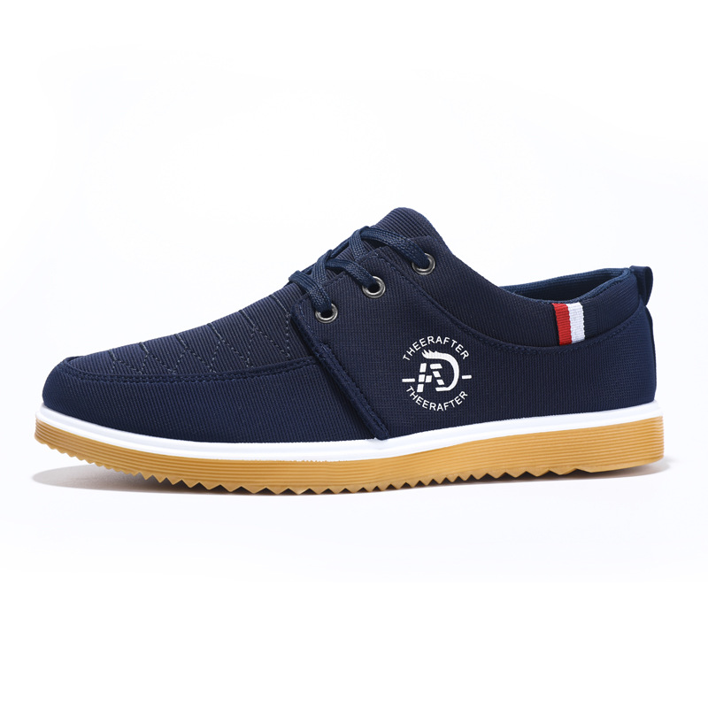 2023 New Spring and Autumn Old Beijing Cloth Shoes Men's Breathable Casual Fashion Wear-resistant Non-slip Trendy Shoes for Men