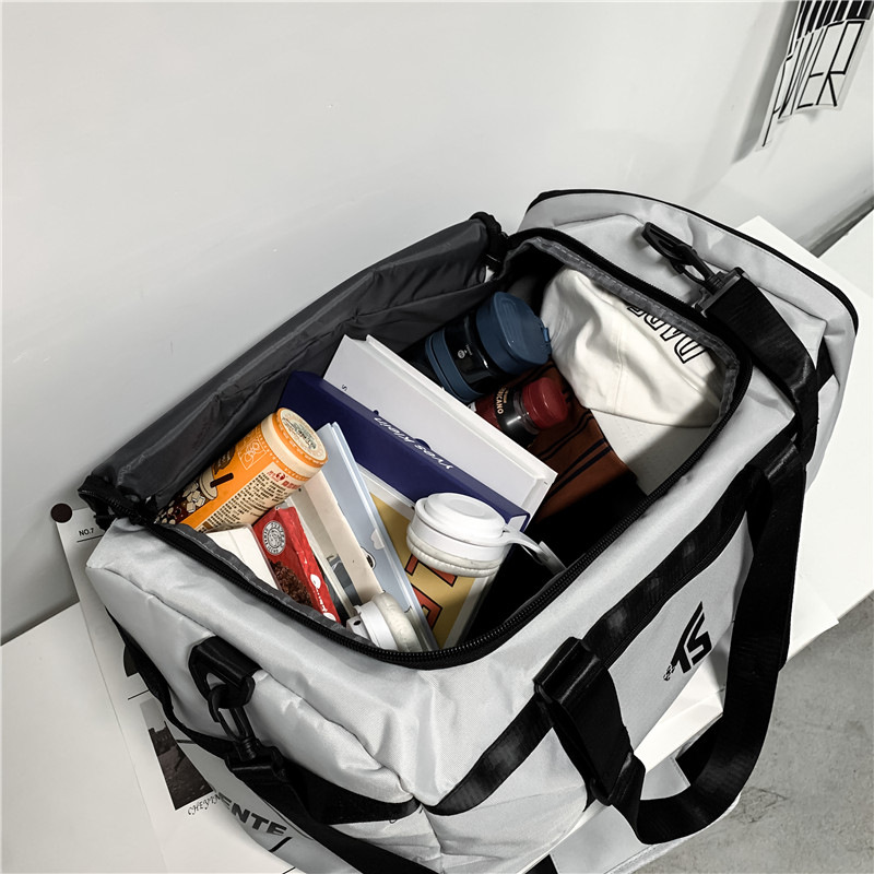 Korean Style Large Capacity Backpack Men's Trendy Cool Backpack Water-repellent Crossover Three-use Travel Bag Schoolbag Women's Casual Style