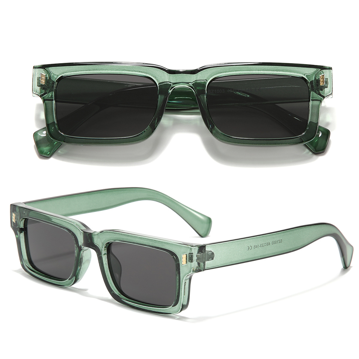 2024 spring retro small frame sunglasses European and American trend cross-border square sunglasses anti-ultraviolet foreign trade new_voghion.com