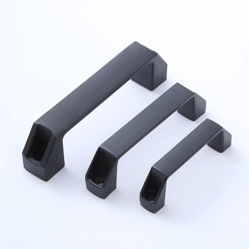 LS522 aluminum alloy handle thickened plastic nylon handle machine tool cabinet door handle toolbox middle cabinet handle