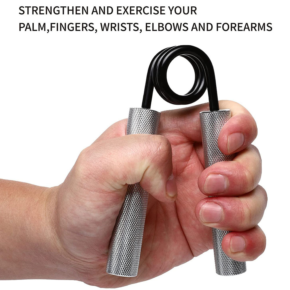 Metal grip hand trainer grip ball finger exercise rehabilitation grip meter suit wrist strength arm trainer