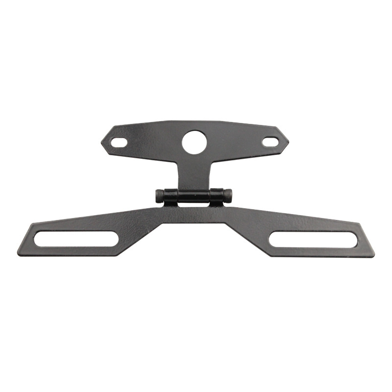 Motorcycle accessories modified taillight license plate bracket ATV off-road vehicle fixed folding license plate lighting taillight bracket