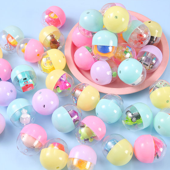 47x 55mm oval twisted egg mixed twisted egg ball 47*55mm car toy twisted egg Kindergarten Award
