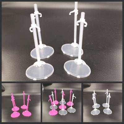 Toy doll accessories bracket transparent bracket doll accessories standing clip waist fixed support bracket