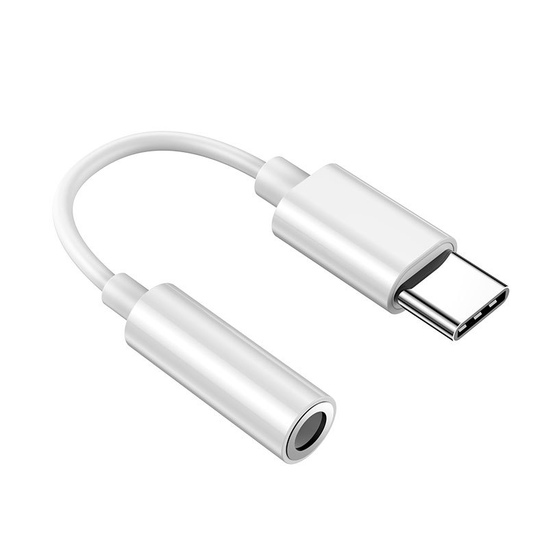 Full inspection in stock TC to 3.5 digital audio adapter cable TYPEC headset adapter cable for Huawei Xiaomi Samsung