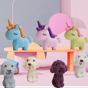 Cartoon rubber animal rubber student creative rubber student prize gift children rubber wholesale