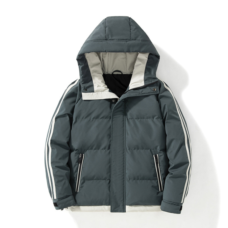2023 Men's Winter plus size Loose Thickened Korean Style Fashionable Sports Cotton Coat Fashionable Brand Cotton Coat