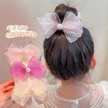 Épingle à cheveux en seersucker double face argentée, pince à cheveux surdimensionnée, épingle à cheveux pour femme, nouveauté 2023_voghion.com