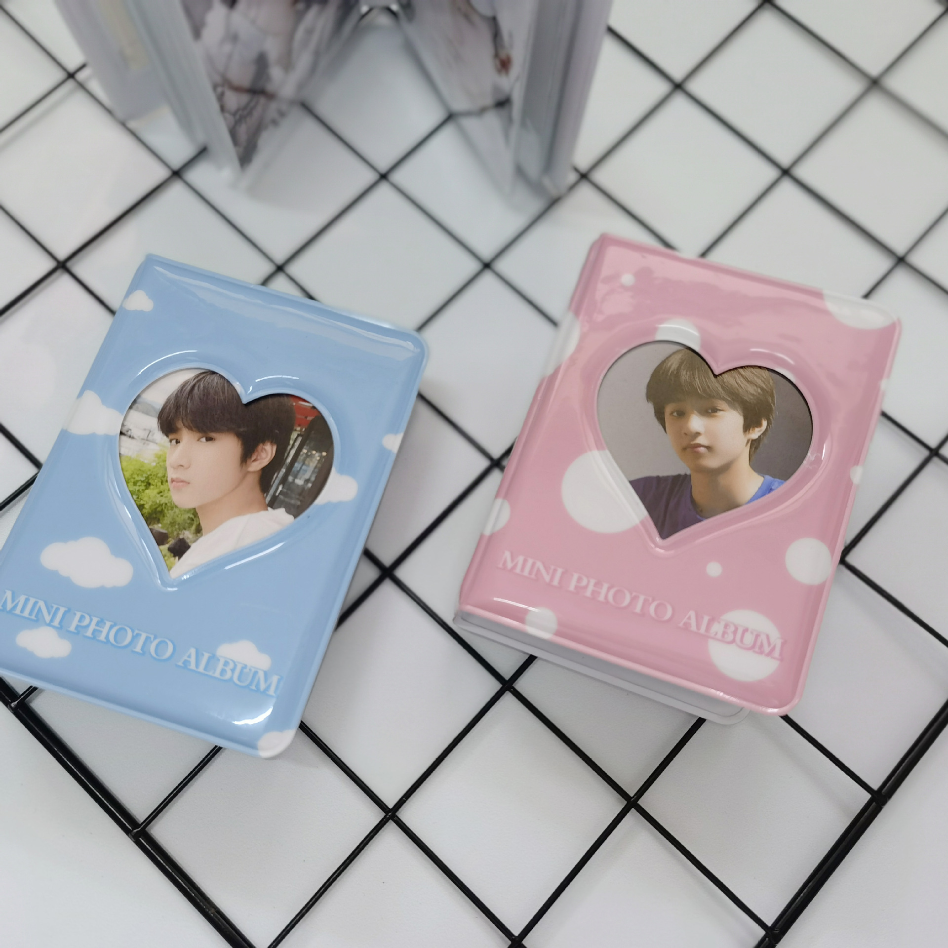Insert Bag Photo Album 3 inch 4 inch 5 inch 6 inch Instant Photo Storage Mini Portable Business Card Book Small Card Book 