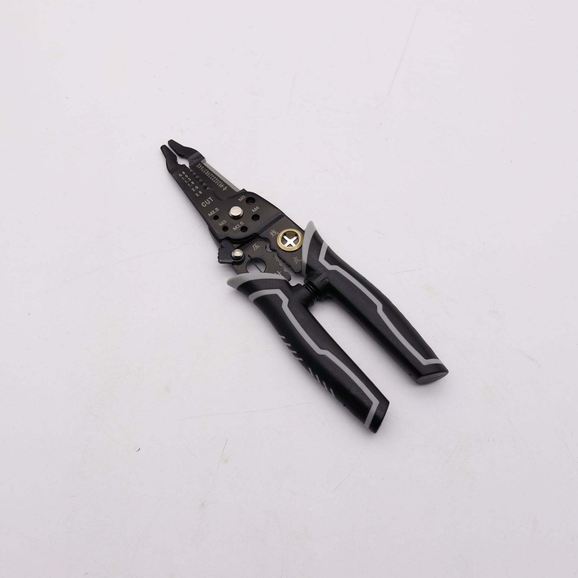 Multifunctional wire stripping pliers Electrician crimping wire stripping pliers Manual wire pulling and stripping pliers Wire pliers multi-specification manufacturer wholesale