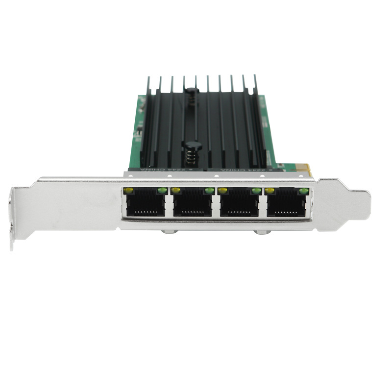 PCIe1000M Гигабитная сетевая карта для настольных компьютеров Ethernet высокоскоростной интерфейс X1 4 set server set set set set set route