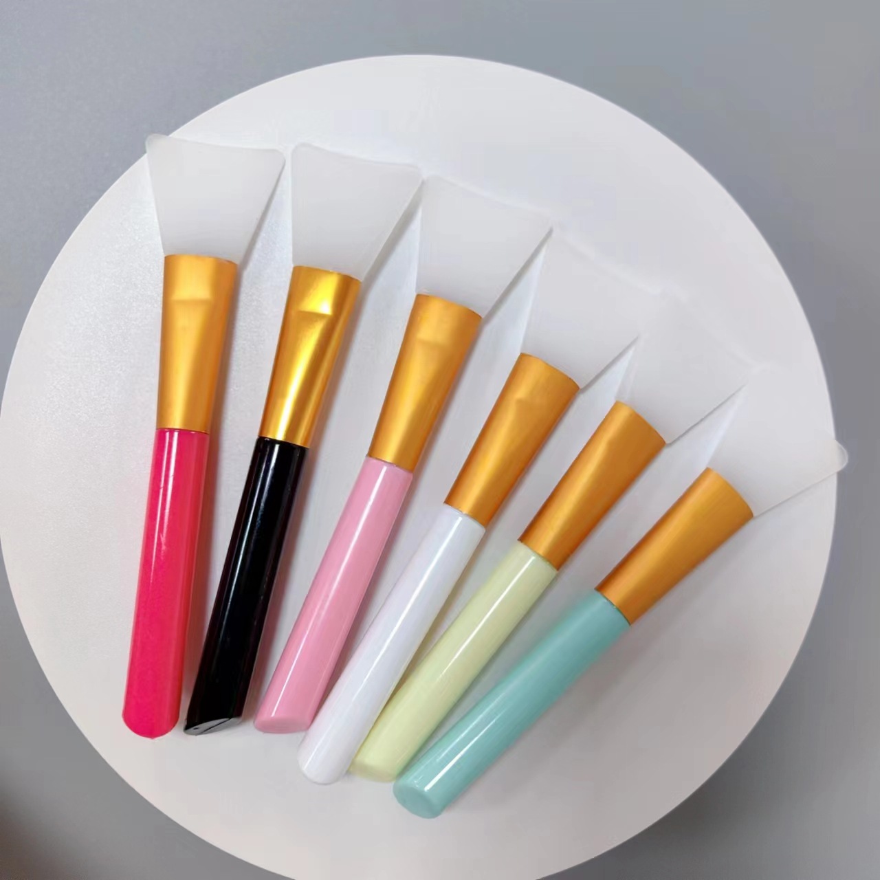 Beauty Mask brush silicone mask brush fiber film soft glue brush nail brush nail brush facial mask tool makeup brush