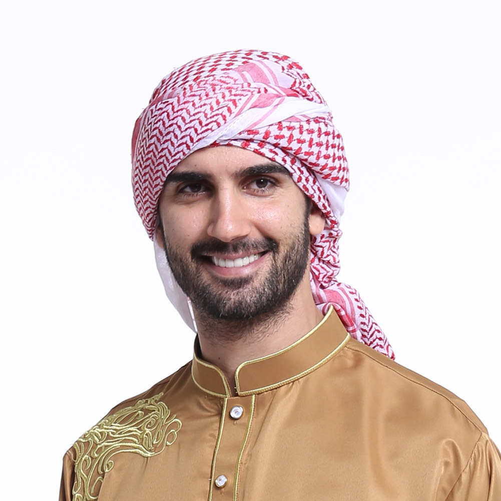 In stock Dubai Saudi men's headscarf AliExpress EBAY AMAZON AMAZON hot sale