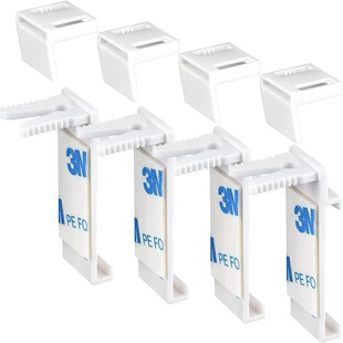 Cross-border retail 4 groups folding curtain installation hanging code suit roller shutter installation bracket accessories curtain fixing accessories