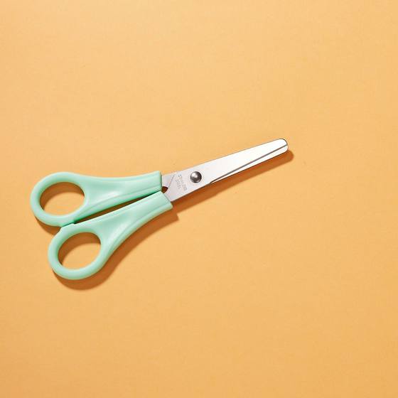 Spot scissors, DIY office scissors scale ruler cut hand scissors student scissors
