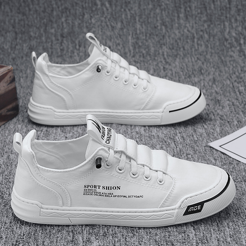 Canvas Men's Shoes 2024 New Autumn and Winter Casual All-match Sneakers Men's Slip-on Ice Silk Old Beijing Cloth Shoes Trendy