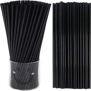 Disposable plastic tube pp tube plastic straw drink straw manual diy color straw bizarre straw size
