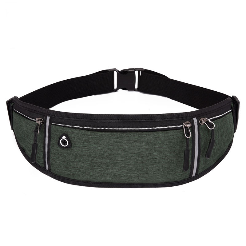 Waist bag women's summer running mobile phone Bag Men's multi-functional sports bag equipment thin invisible belt fitness storage pouch