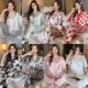 Silk pajamas 2024 new luxury pajamas women's summer ice silk thin short-sleeved trousers suit summer plus size