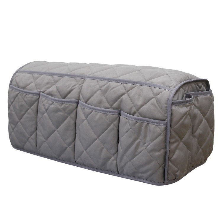 Sofa armrest hanging bag remote control fabric storage and finishing multifunctional sundries storage bag chair side storage bag