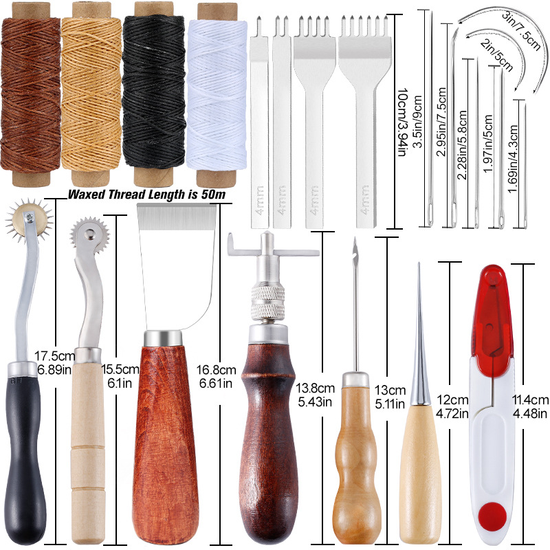 Leather tools handmade leather goods making tools leather diy tool set handmade leather goods leather bag tools