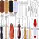 Leather tools handmade leather goods making tools leather diy tool set handmade leather goods leather bag tools