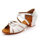 Girls' Latin Dance Shoes Soft-soled Low-heeled Girls Dance Shoes Children's Wear-resistant Performance Cha Dance Shoes