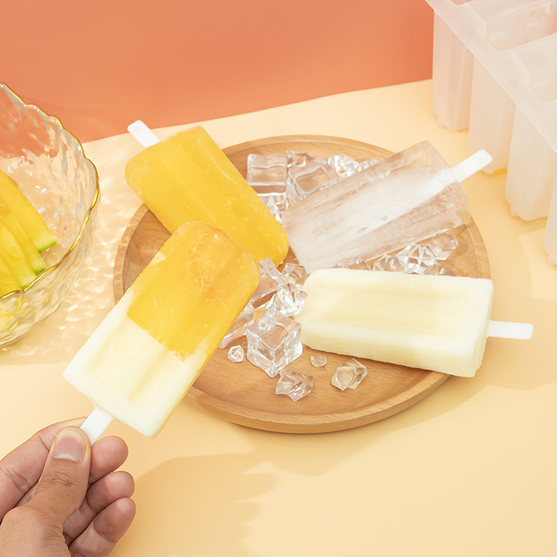 Creative Old Popsicle Ice Cream Mold diy Household Popsicle Ice Cream Ice Cream Chilling Children's Ice Box with Lid