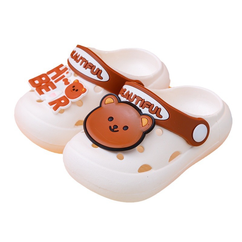 Summer children's slippers wholesale sandals boys and girls bathroom non-slip baby hole shoes kids cute cartoon