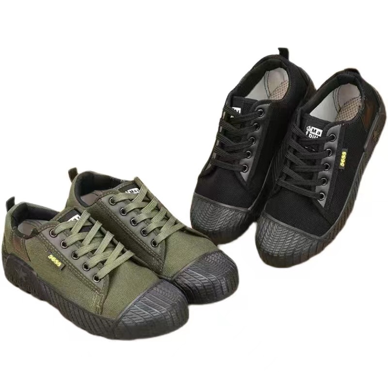 Spring release shoes new casual canvas breathable outdoor site wear-resistant labor protection a generation of wholesale