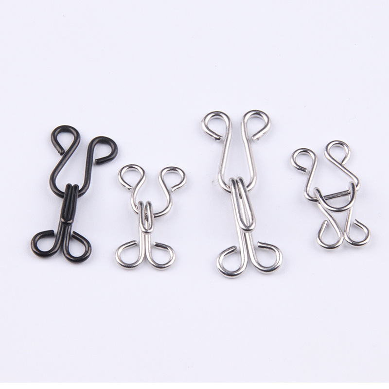 Metal Trouser Hook Wind Buckle Underwear Buckle Collar Hook Buckle Invisible Fur Coat Buckle Concealed Button Buckle