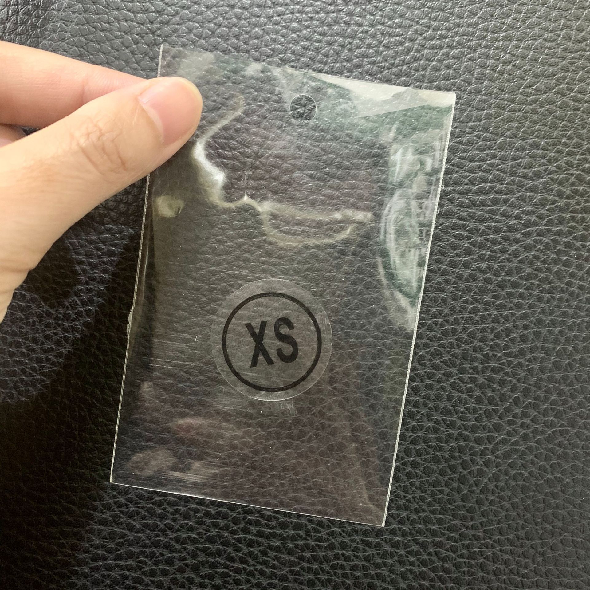 Transparent letter sticker size sticker in stock waterproof size label clothing sticker round size sticker size sticker