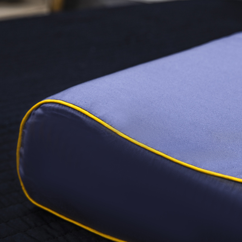 60s Long-staple Cotton Latex Pillowcase All Cotton Pillowcase Single Pillowcase Bedding Single Thai Rubber Pillowcase