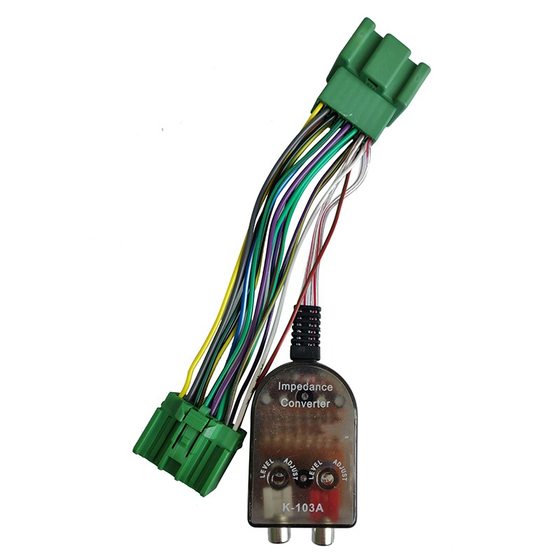 Suitable for Buick general purpose Chevrolet Chevrolet modified high-turn low wiring harness subwoofer wiring harness accessories amplifier adaptation