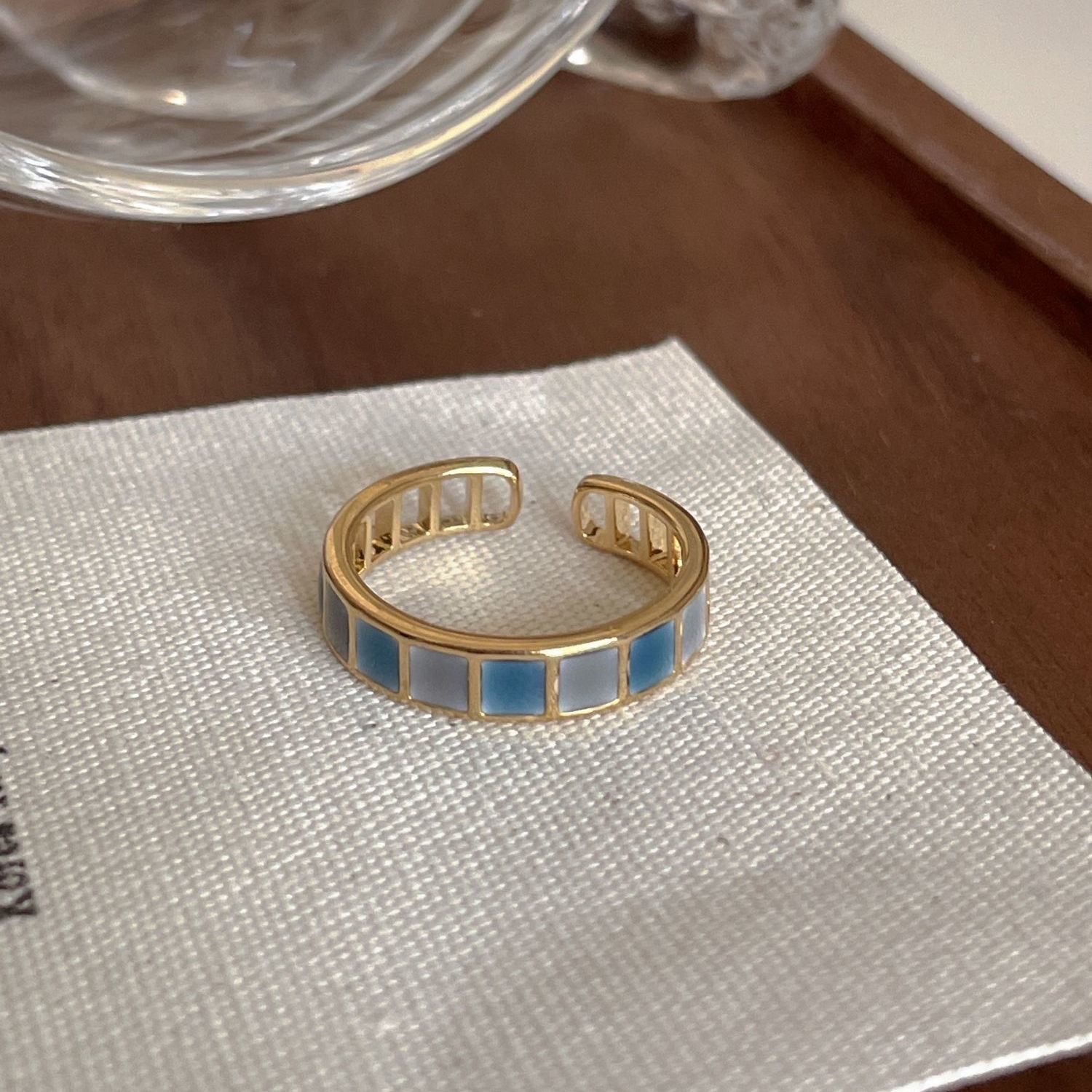 Emerald Design Sense Ring naiste tipptasemel Sense moodne seksikülm stiil niši avamisega sõrmesõrmus_voghion.com