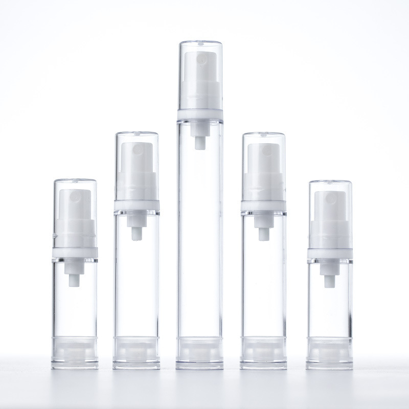 Travel portable vacuum spray bottle small watering can cosmetics sub-bottled small sample lotion fine mist press empty bottle