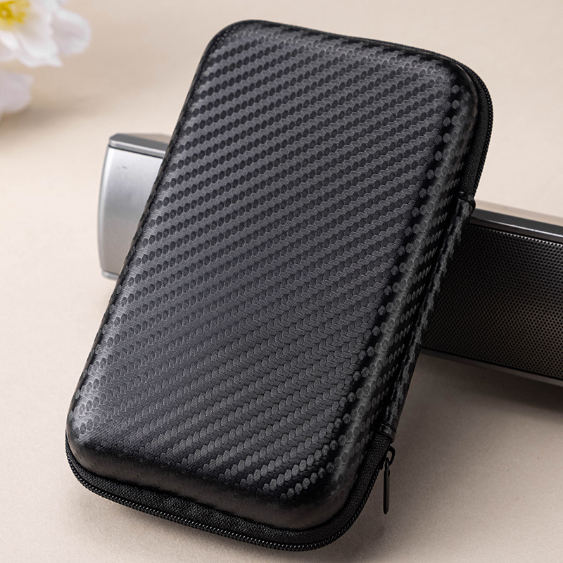 eva Storage Bag Headset Storage Box Data Cable Charger Storage Box Mobile Hard Disk Bag Zipper Bag