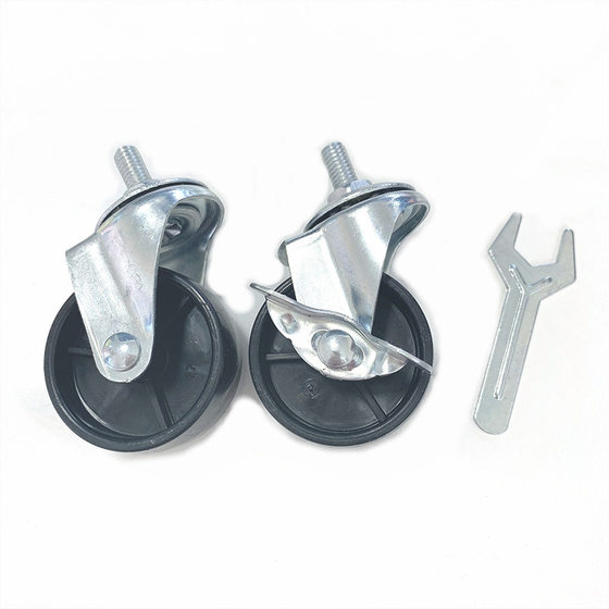 Light industrial wheel PP universal wheel 1.5 inch 2 inch 3 inch universal caster trolley steering wheel factory wholesale