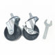 Light industrial wheel PP universal wheel 1.5 inch 2 inch 3 inch universal caster trolley steering wheel factory wholesale
