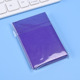 61*91 purple 20 Silk front transparent back Purple (1 pack/50)