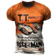 New cross-border e-commerce hot selling short sleeve men's fashion trend 3D digital printing T-shirt factory direct supply