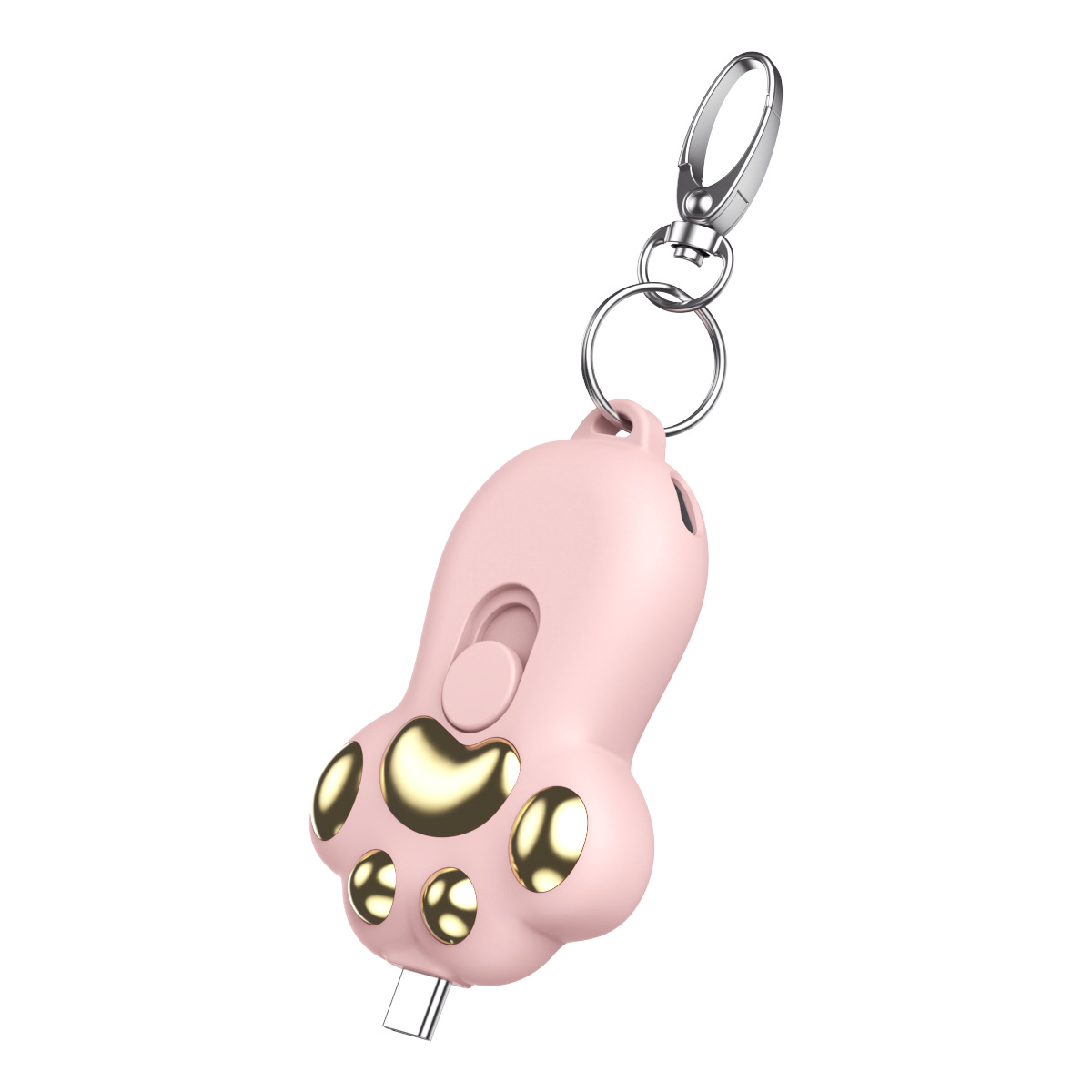 New mini emergency pocket charging treasure cute pet cat claw portable keychain mobile power supply compact