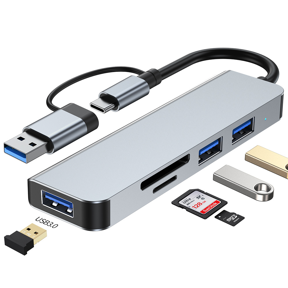 Cross-border USB-c five-in-one hub 3.0 hub for Huawei laptop extension splitter