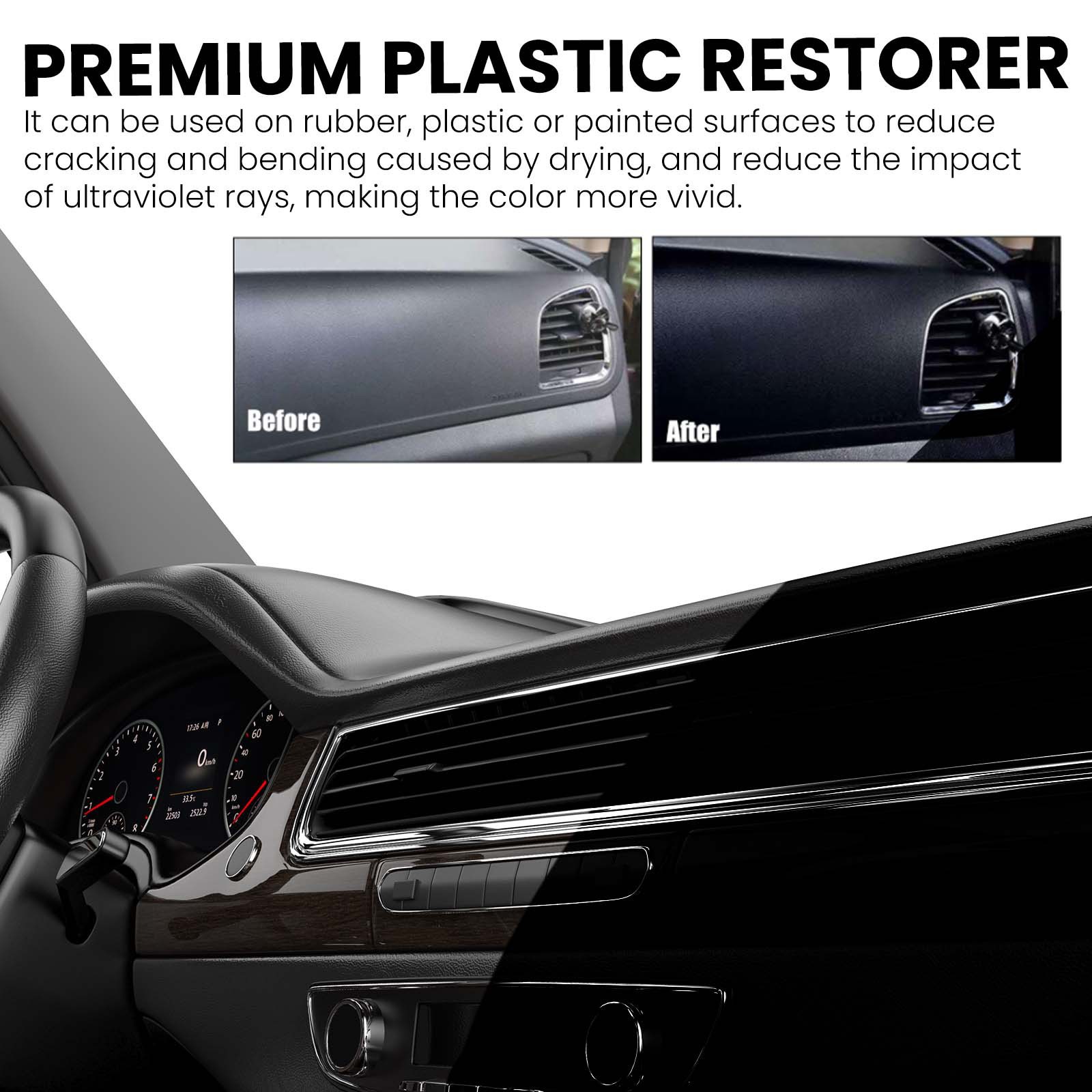 Rayhong car plastic repair wax car interior seat cleaning and maintenance polish decontamination plastic refurbished wax