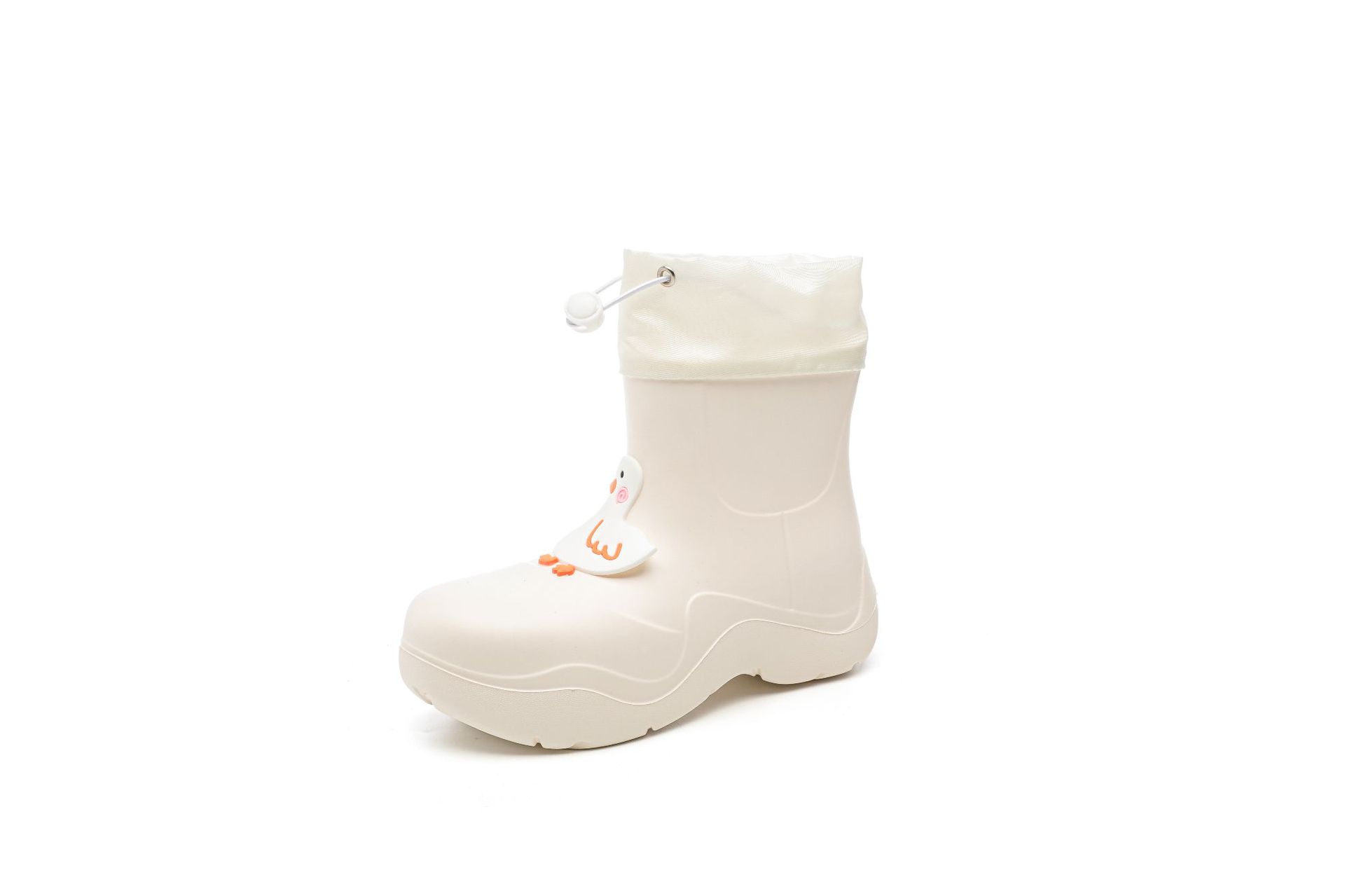 Distributable women's thick-soled rain boots in the tube non-slip wear-resistant outdoor water shoes Net Red fashion waterproof mouth lightweight water boots