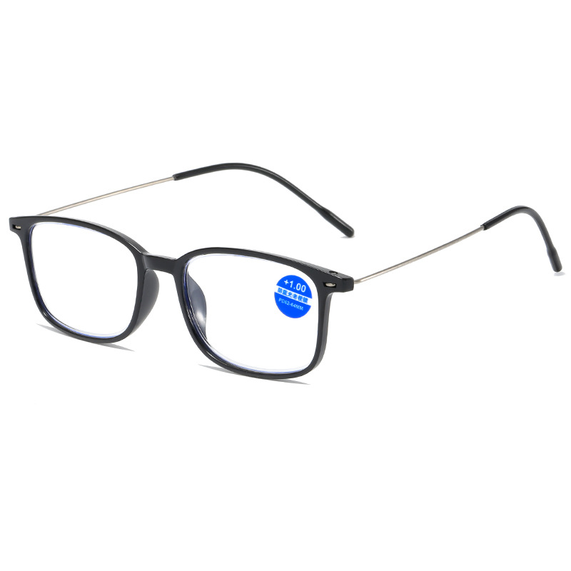 New fashion simple men's and women's high-definition reading glasses stall wholesale box portable reading mirror for the elderly