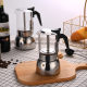 New stainless steel coffee pot glass high temperature resistant coffee cup household multifunctional portable hand washing