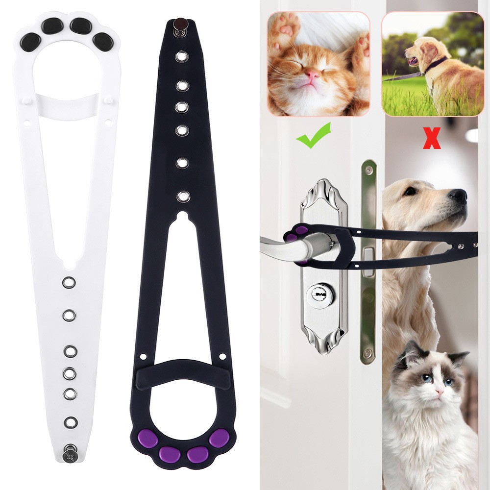 New second-generation Cat Door bracket Latch Cat Door Holder Latch prevents dogs from entering the elastic Door