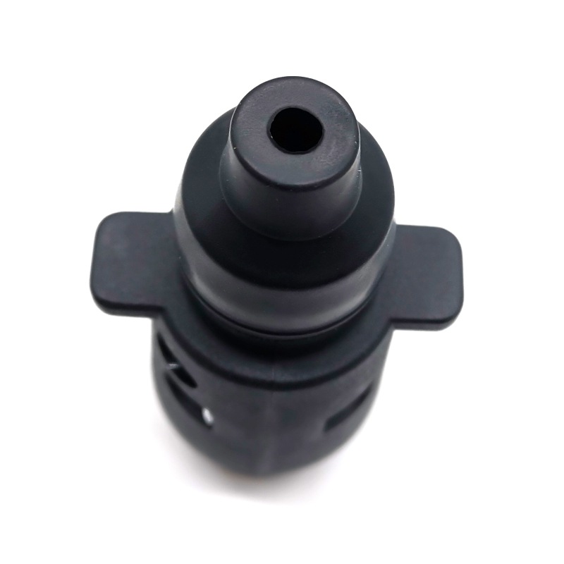 European-style 7p nylon plug socket bracket rubber pad Screw trailer plug socket