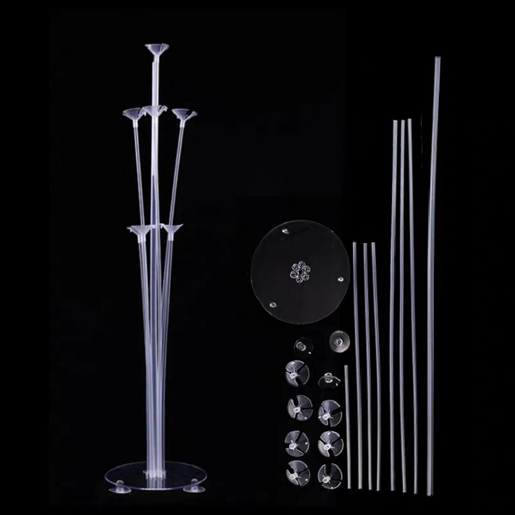 Balloon Table Floating Wedding Birthday Bracket Floating Display Shelf Balloon Seven-in-One Balloon Table Floating Transparent Bracket